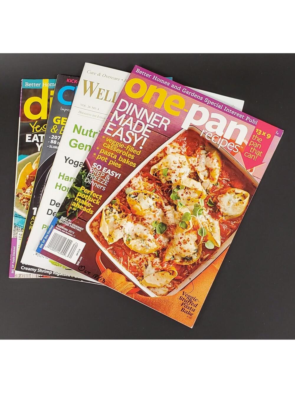 Lot of 4 Diabetic Living & Clean Eating Magazines 2013–2017 GC